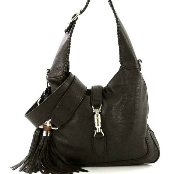 gucci bamboo tassel bag